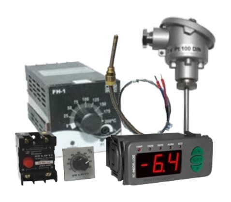 Controladores / Sensores de temperatura